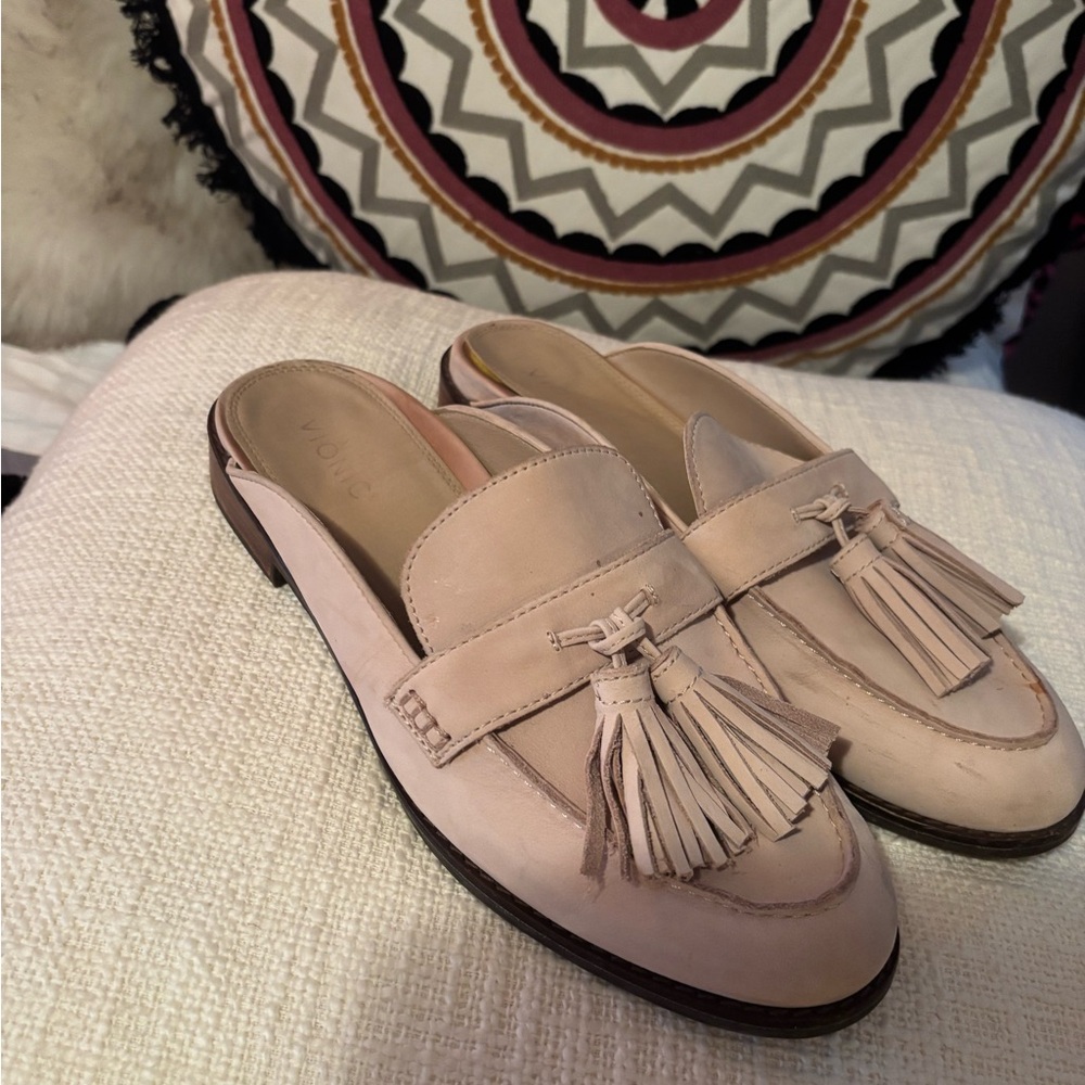 Vionic Reagan Mules with Tassels